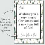 Christmas Gift Card Book - Festive Coupon Surprise for Kids & Adults, Instant Holiday Gift - Image 3