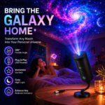 ✨ Plug-and-Play HD Star Projector Night Light